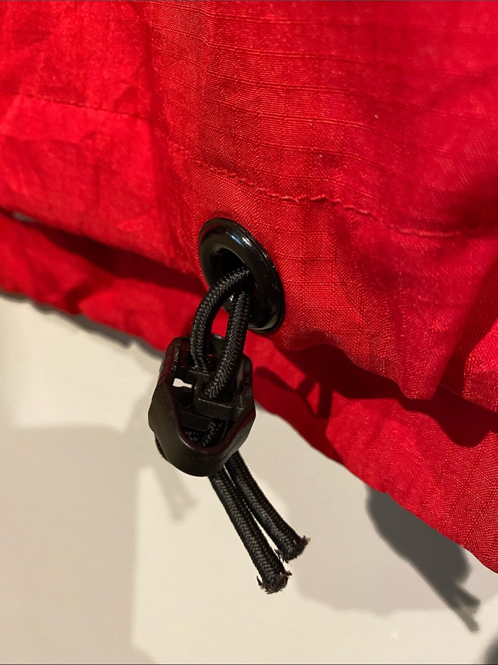 Patagonia Vintage 1997 Jacket Red Packable Windbreaker Pullover Anorak - Picture 7 of 16
